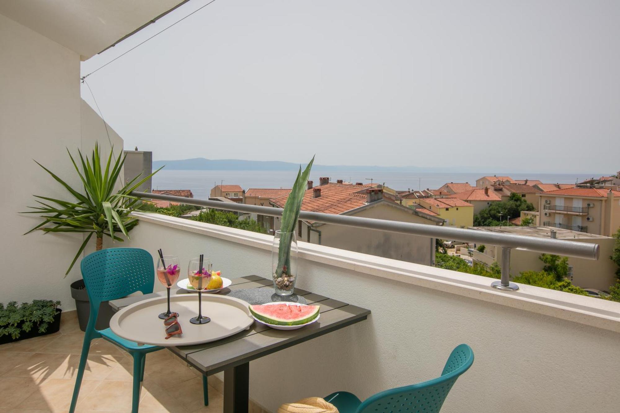 Sea View Ela Apartments Podgora Værelse billede