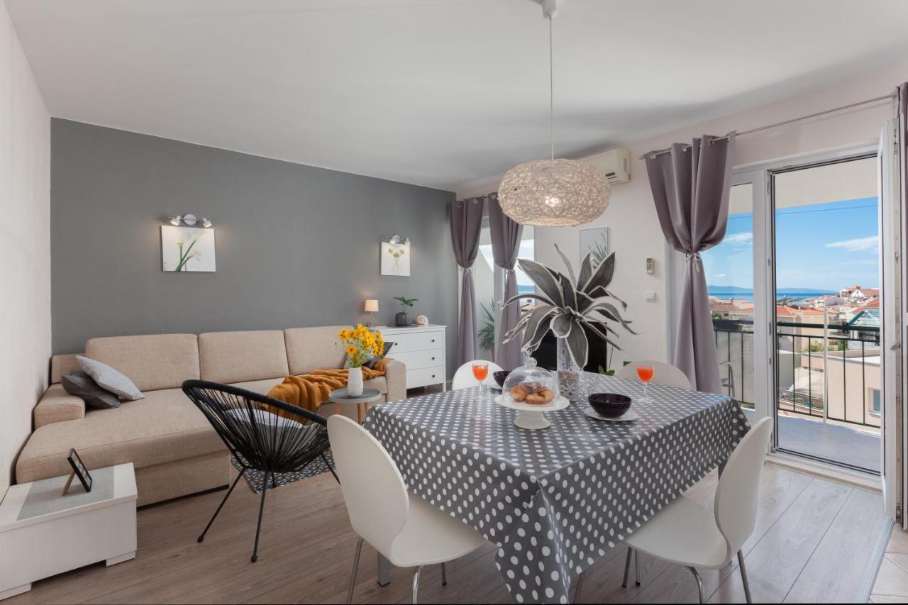 Sea View Ela Apartments Podgora Eksteriør billede